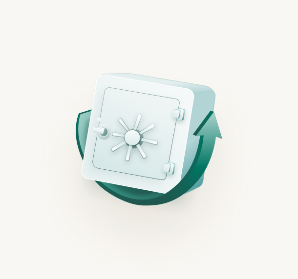 Tresor als Symbol für Liquidität